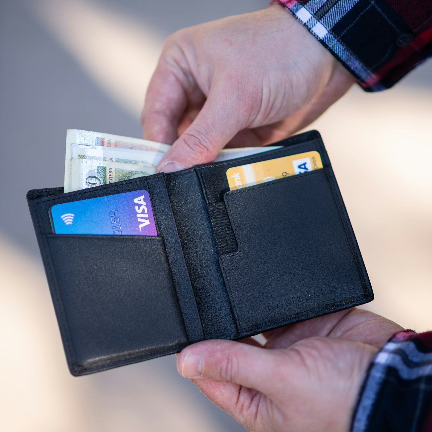 Billetera Slim RFID Antirrobo Billetera Slim RFID Antirrobo — Velaro