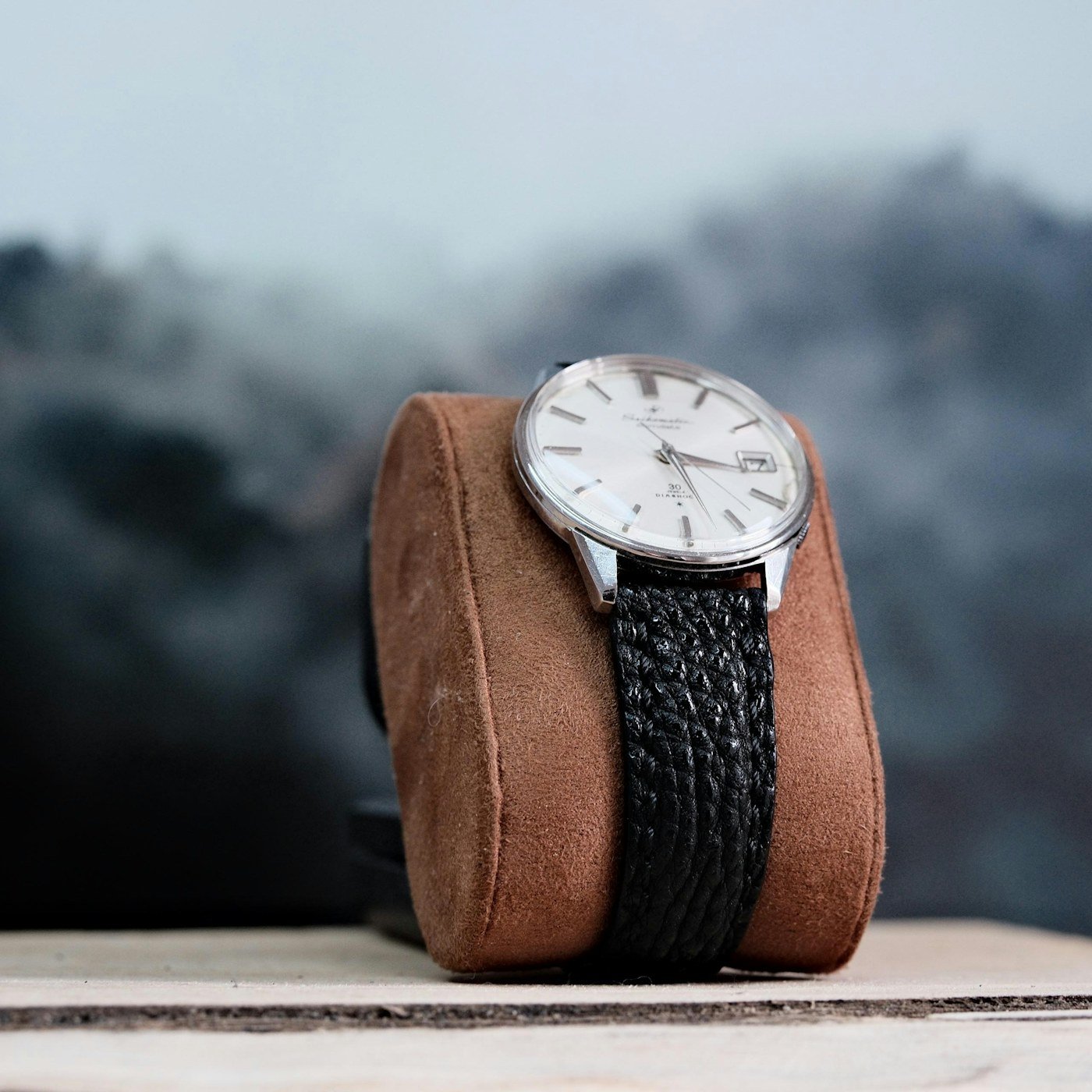 Reloj Automático Heritage con Correa de Cuero — Velaro