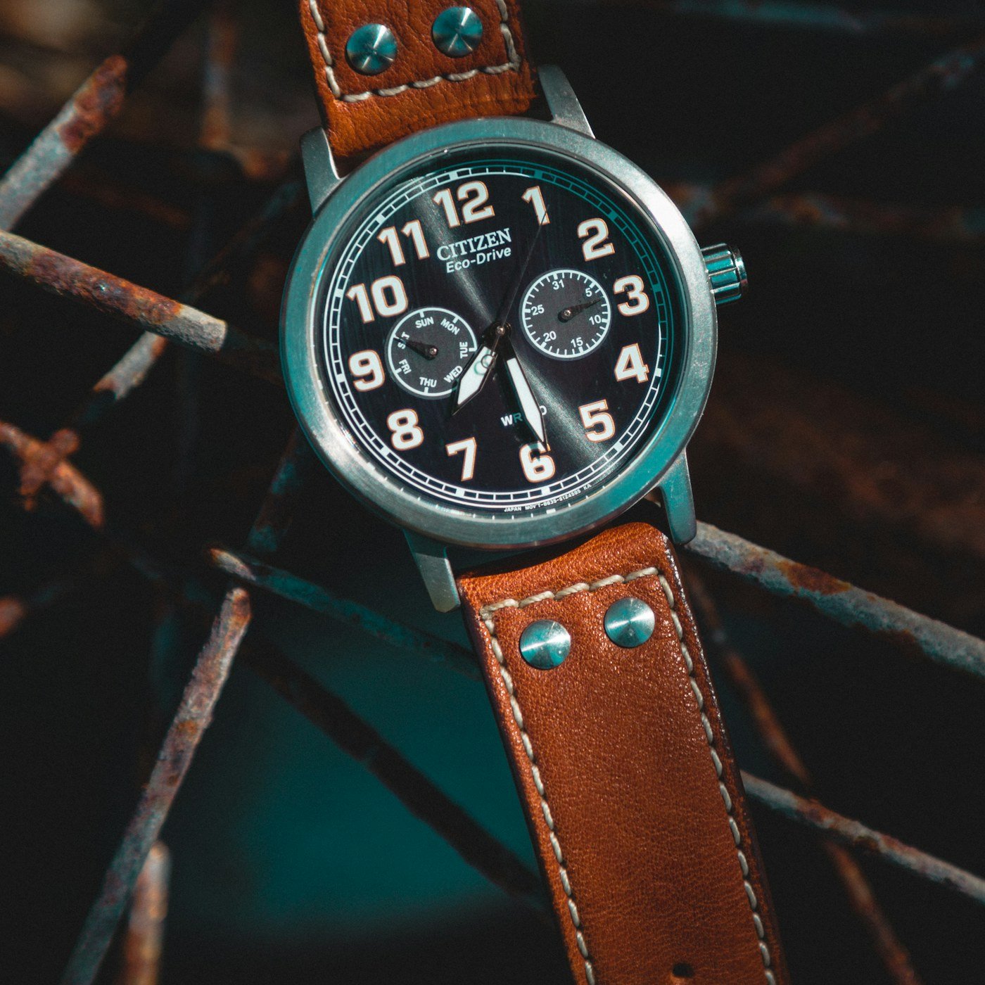 Reloj Automático Heritage con Correa de Cuero — Velaro